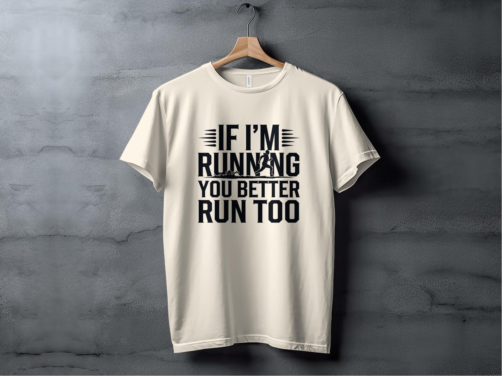 "If I'm Running You Better Run Too" T-Shirt - T-Shirt - Sloth & Duck