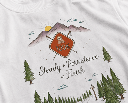100k Steady Persistence Finish Trail T-Shirt