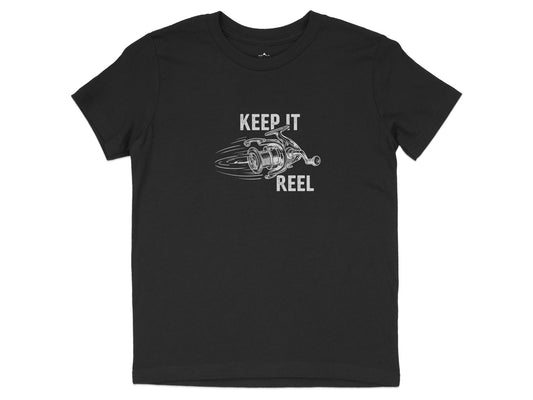 "Keep it Reel Graphic" Fishing T-Shirt - T-Shirts - Sloth & Duck