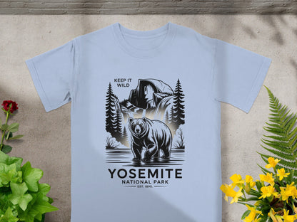 "Keep it Wild" Yosemite National Park T-Shirt - S - Sloth & Duck