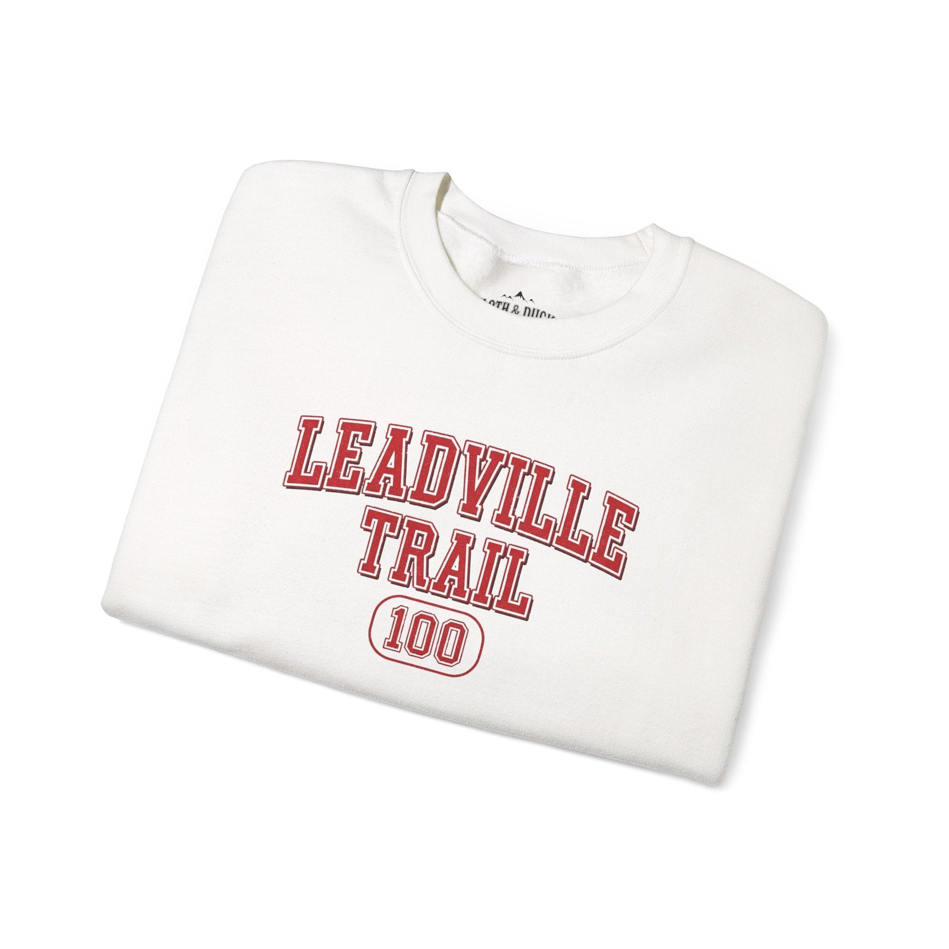 Leadville Trail 100 Crewneck Sweatshirt - White - Sloth & Duck