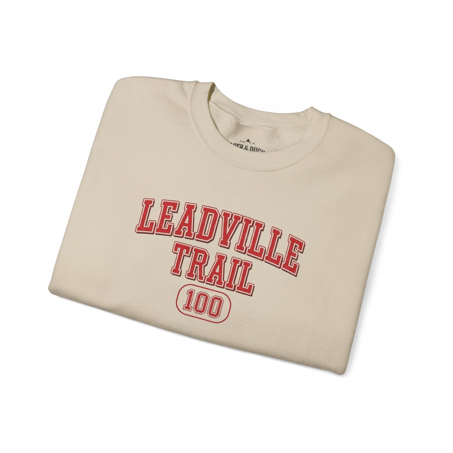 Leadville Trail 100 Crewneck Sweatshirt - Sand - Sloth & Duck
