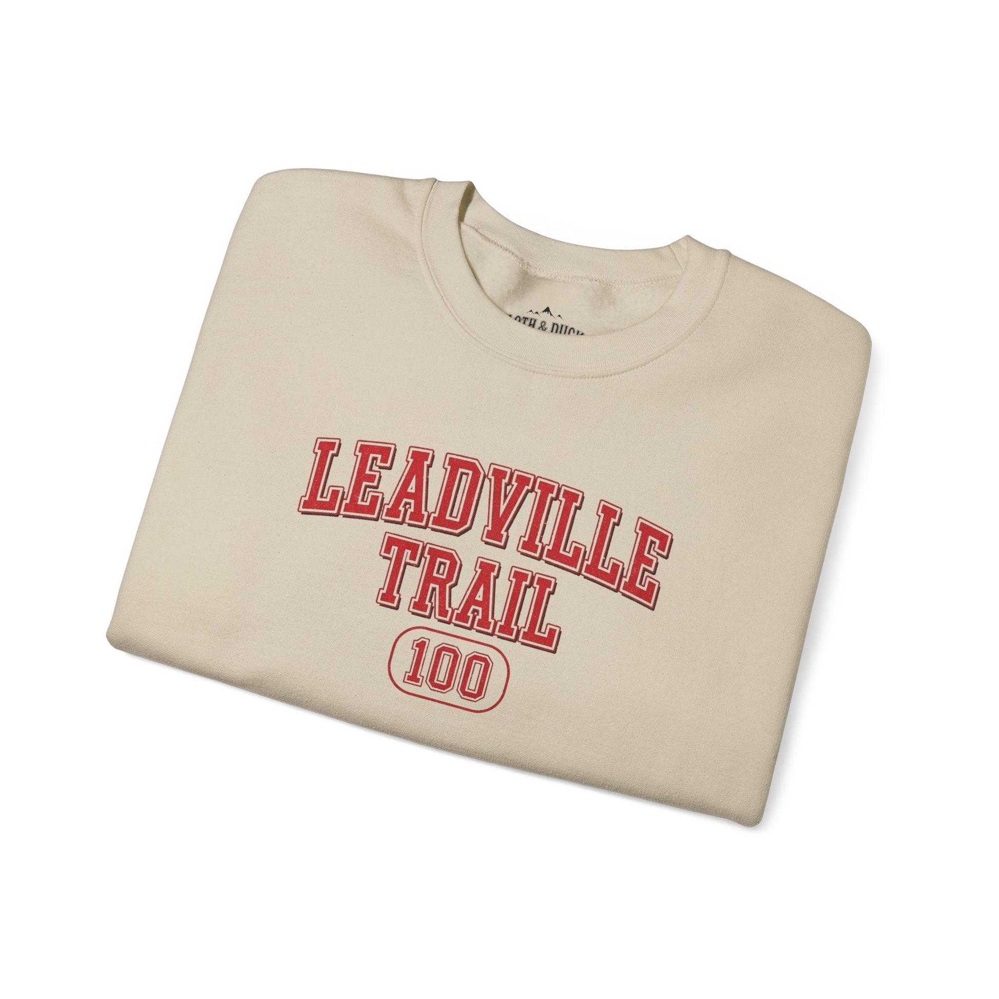 Leadville Trail 100 Crewneck Sweatshirt - Sand - Sloth & Duck