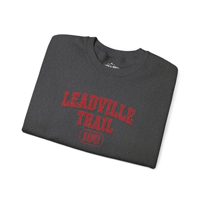 Leadville Trail 100 Crewneck Sweatshirt - Dark Heather - Sloth & Duck