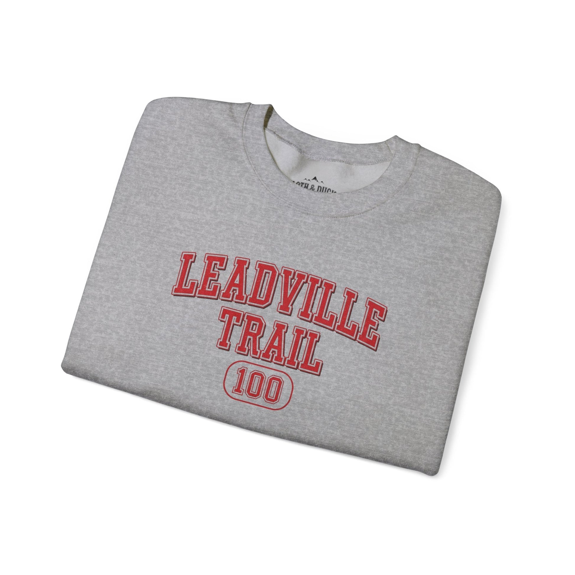 Leadville Trail 100 Crewneck Sweatshirt - Sport Grey - Sloth & Duck