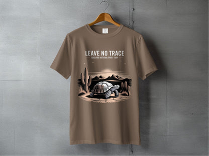 "Leave No Trace" Saguaro National Park T-Shirt - S - Sloth & Duck