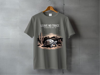 "Leave No Trace" Saguaro National Park T-Shirt - S - Sloth & Duck