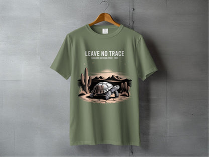 "Leave No Trace" Saguaro National Park T-Shirt - S - Sloth & Duck