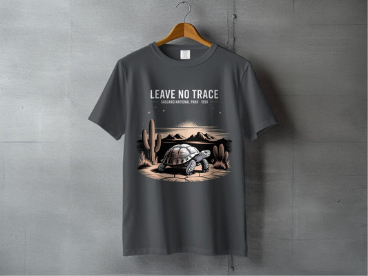"Leave No Trace" Saguaro National Park T-Shirt - S - Sloth & Duck
