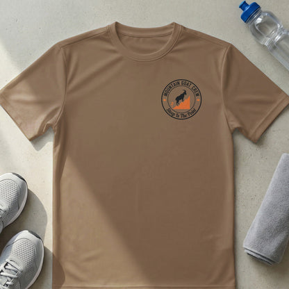 Mountain Goat Crew Steep Is The Point Performance T-Shirt - XS - Sloth & Duck