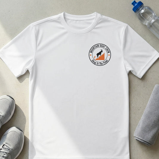 Mountain Goat Crew Steep Is The Point Performance T-Shirt - XS - Sloth & Duck