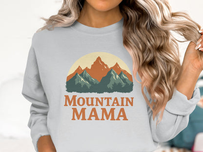 "Mountain Mama" Sweatshirt - Sweatshirts - Sloth & Duck
