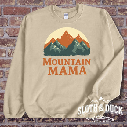 "Mountain Mama" Sweatshirt - Sweatshirts - Sloth & Duck