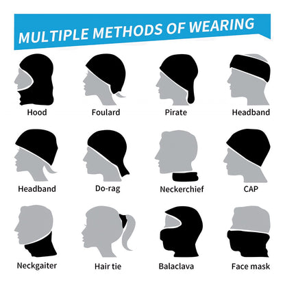 Multifunction Sports Neck Gaiter - 10"x20" - Sloth & Duck