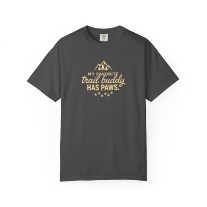 My Favorite Trail Buddy Has Paws Shirt -S - Sloth & Duck