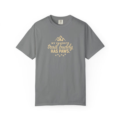 My Favorite Trail Buddy Has Paws Shirt -S - Sloth & Duck