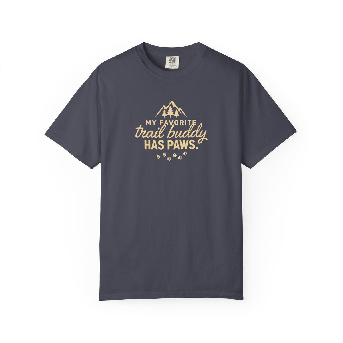 My Favorite Trail Buddy Has Paws Shirt -S - Sloth & Duck