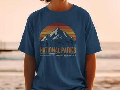 "National Parks" Graphic Shirt - S - Sloth & Duck