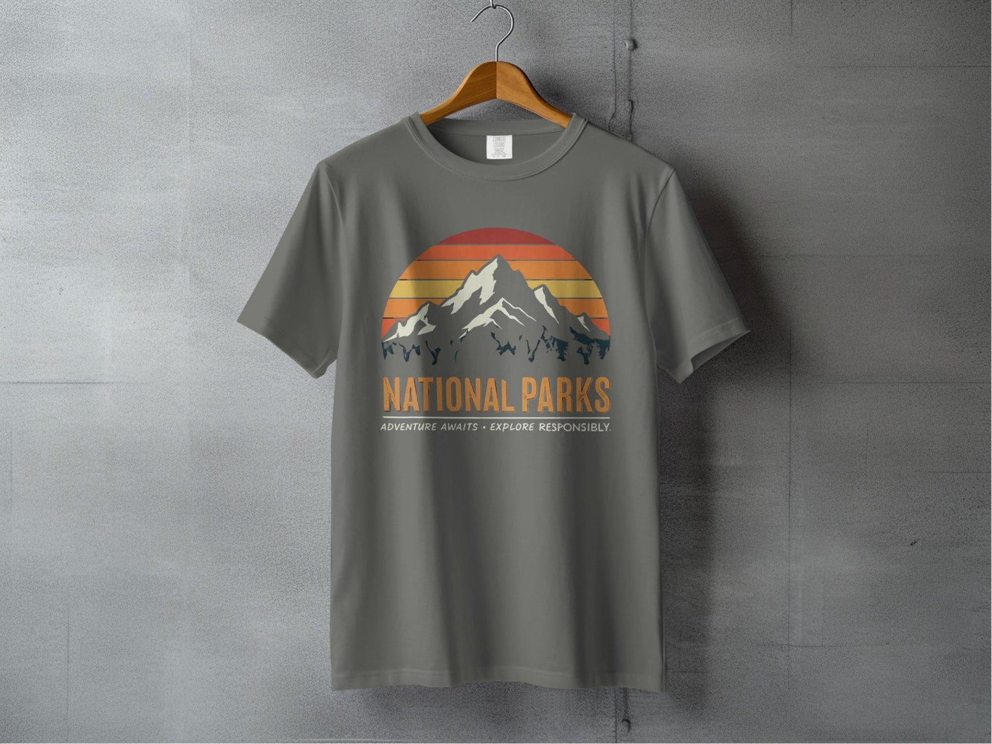 "National Parks" Graphic Shirt - S - Sloth & Duck