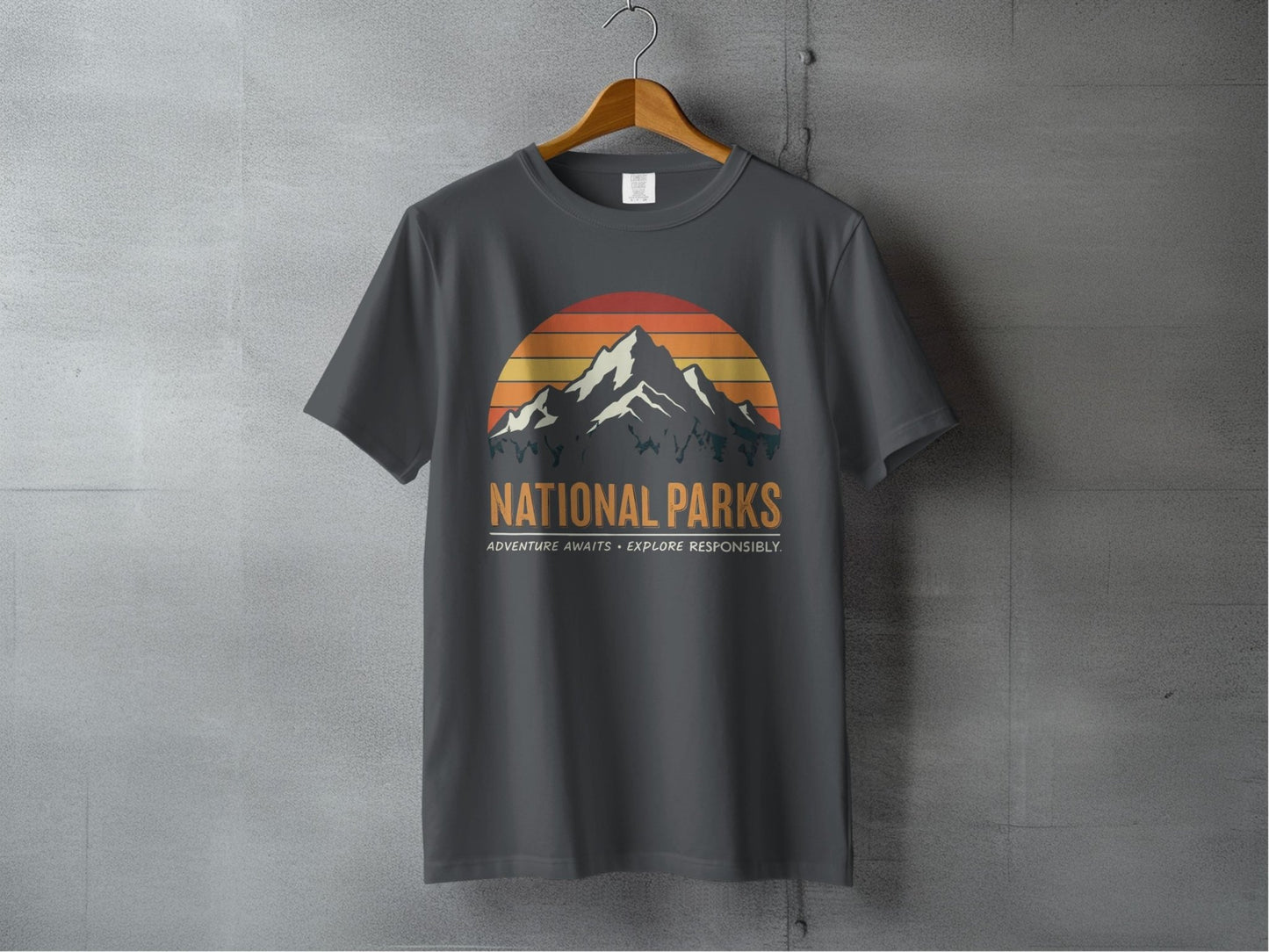 "National Parks" Graphic Shirt - S - Sloth & Duck