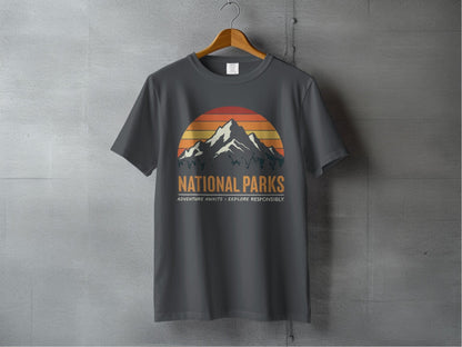 "National Parks" Graphic Shirt - S - Sloth & Duck