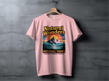 "Natural Wonders National Parks" T-Shirt - T-Shirt - Sloth & Duck