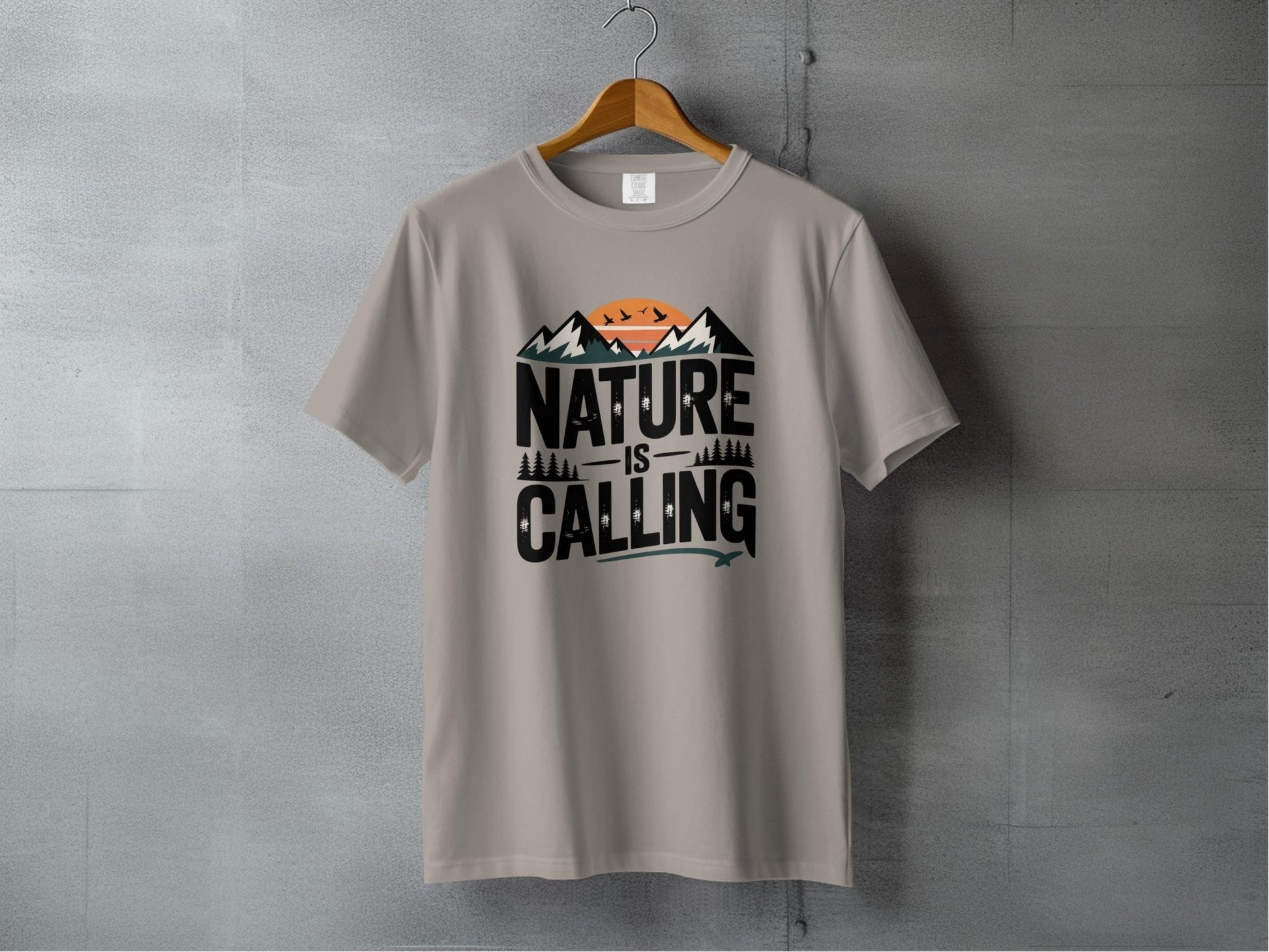 "Nature is Calling" T-Shirt - S - Sloth & Duck