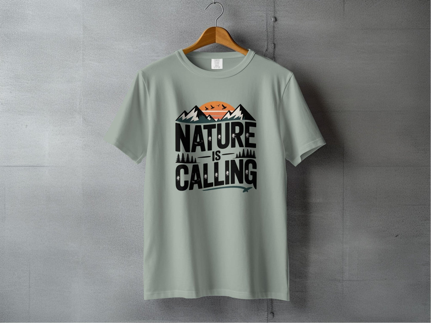 "Nature is Calling" T-Shirt - S - Sloth & Duck