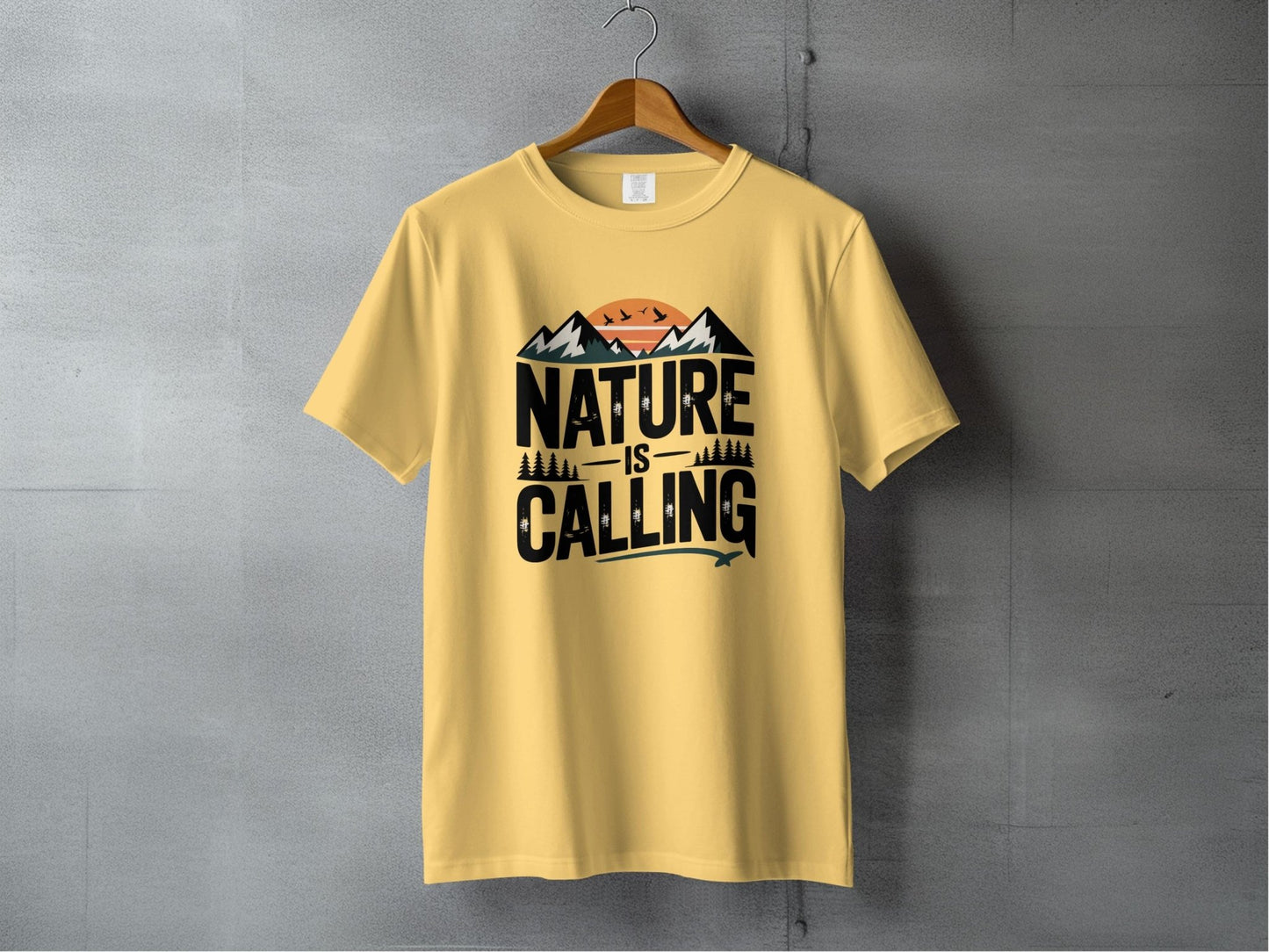 "Nature is Calling" T-Shirt - S - Sloth & Duck