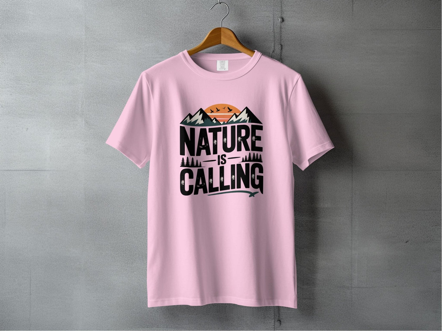 "Nature is Calling" T-Shirt - S - Sloth & Duck