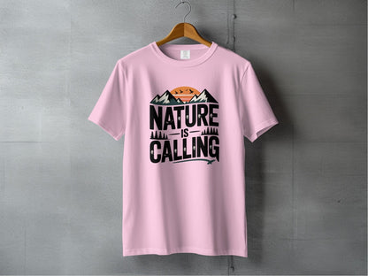 "Nature is Calling" T-Shirt - S - Sloth & Duck