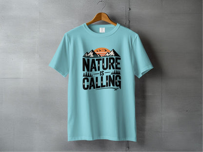 "Nature is Calling" T-Shirt - S - Sloth & Duck