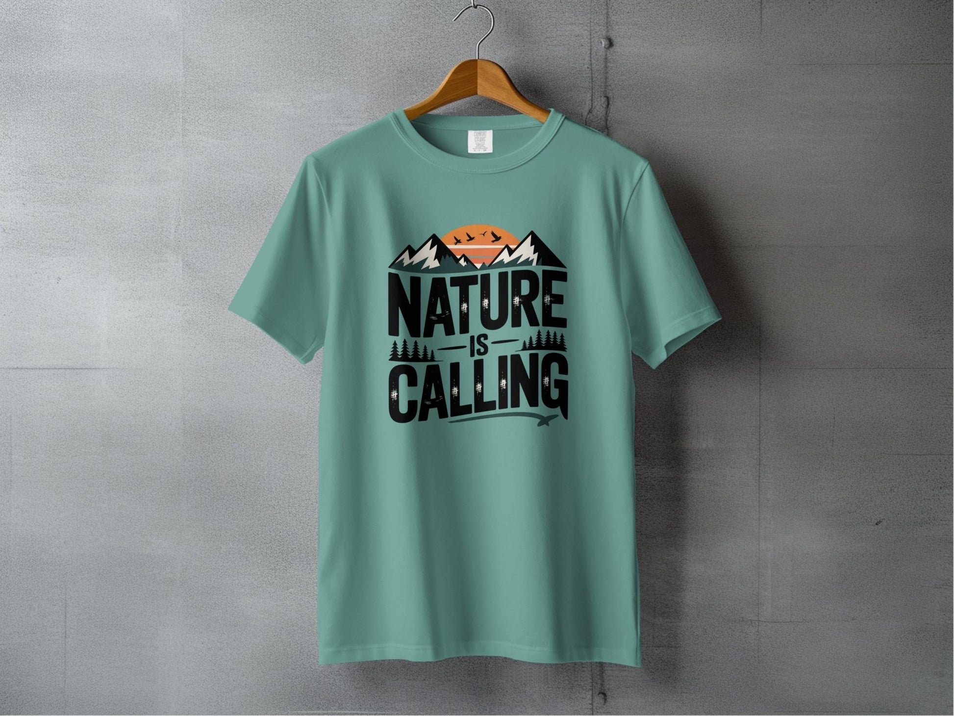 "Nature is Calling" T-Shirt - S - Sloth & Duck