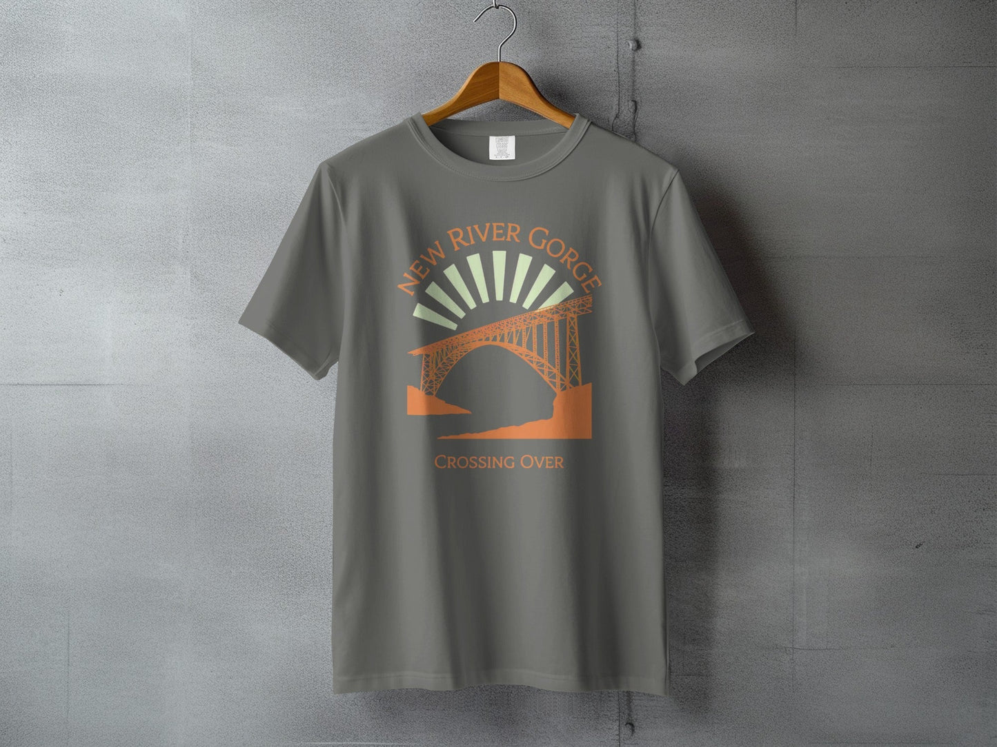 New River Gorge Heritage T-Shirt - S - Sloth & Duck