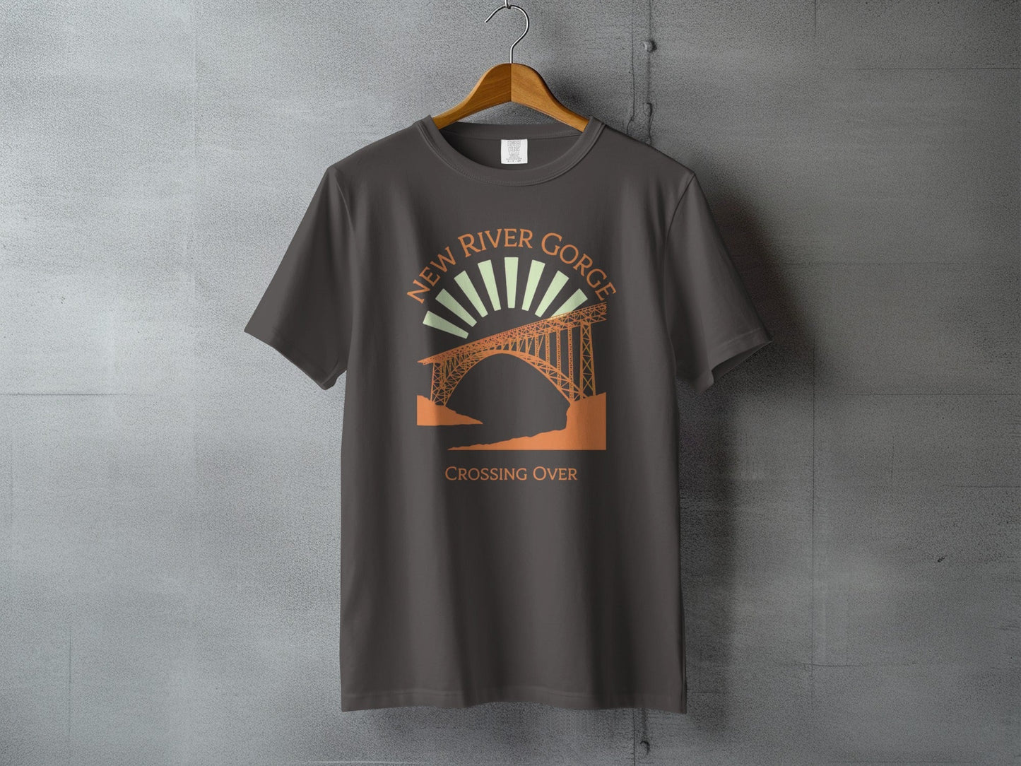New River Gorge Heritage T-Shirt - S - Sloth & Duck