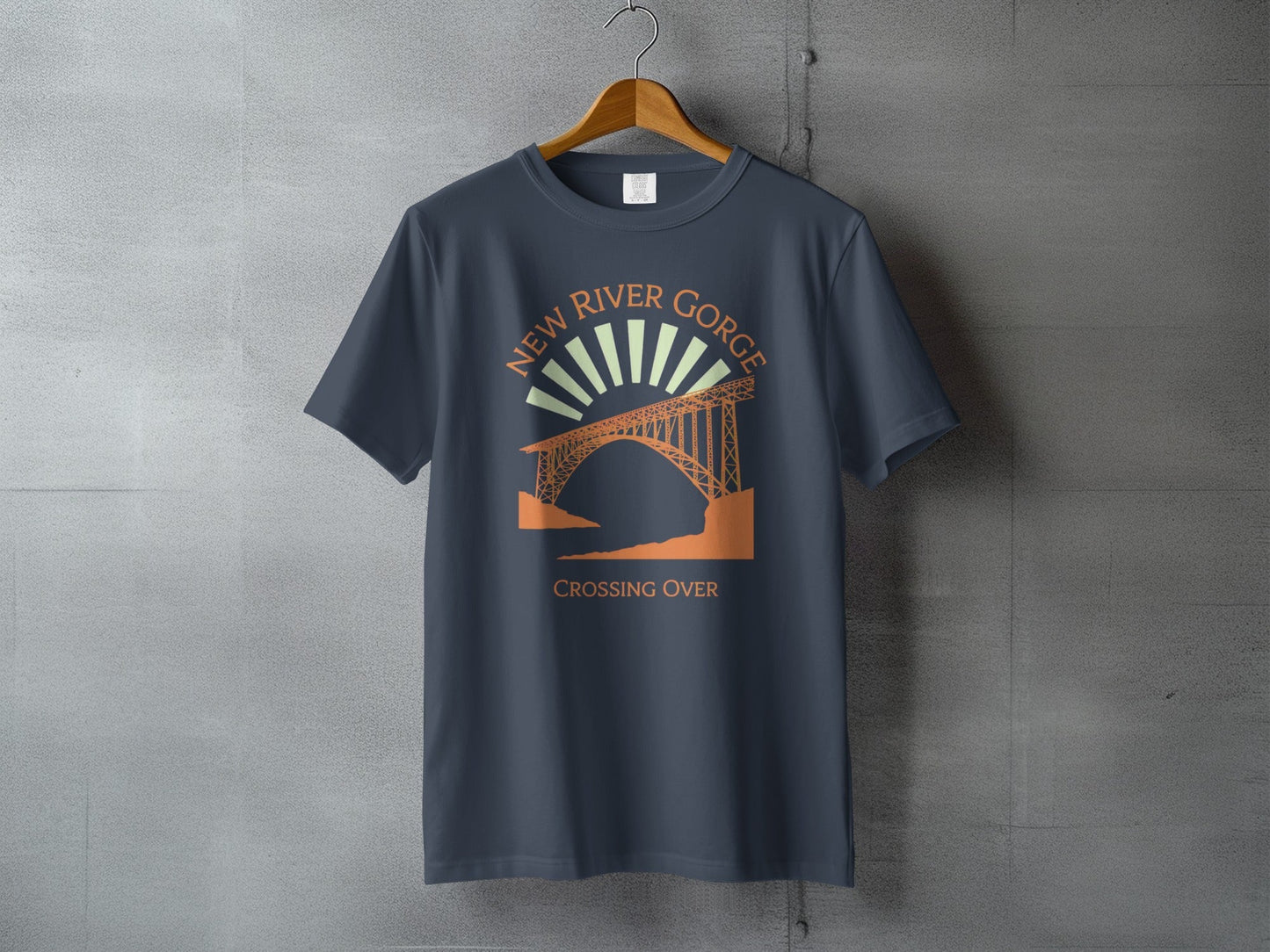 New River Gorge Heritage T-Shirt - S - Sloth & Duck
