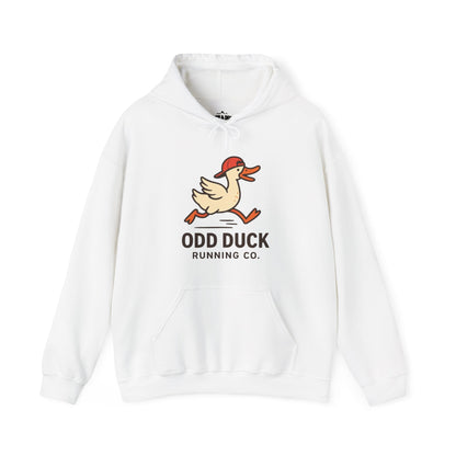 Odd Duck Running Co. Hoodie - White - Sloth & Duck