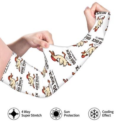 Odd Duck Sunscreen Cooling Arm Sleeves - One Size - Sloth & Duck