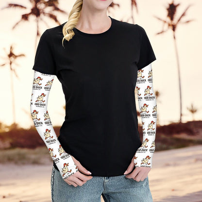 Odd Duck Sunscreen Cooling Arm Sleeves - One Size - Sloth & Duck