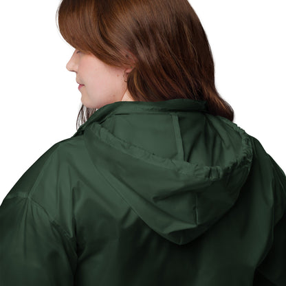 Odd Duck Unisex Windbreaker - Black - Sloth & Duck