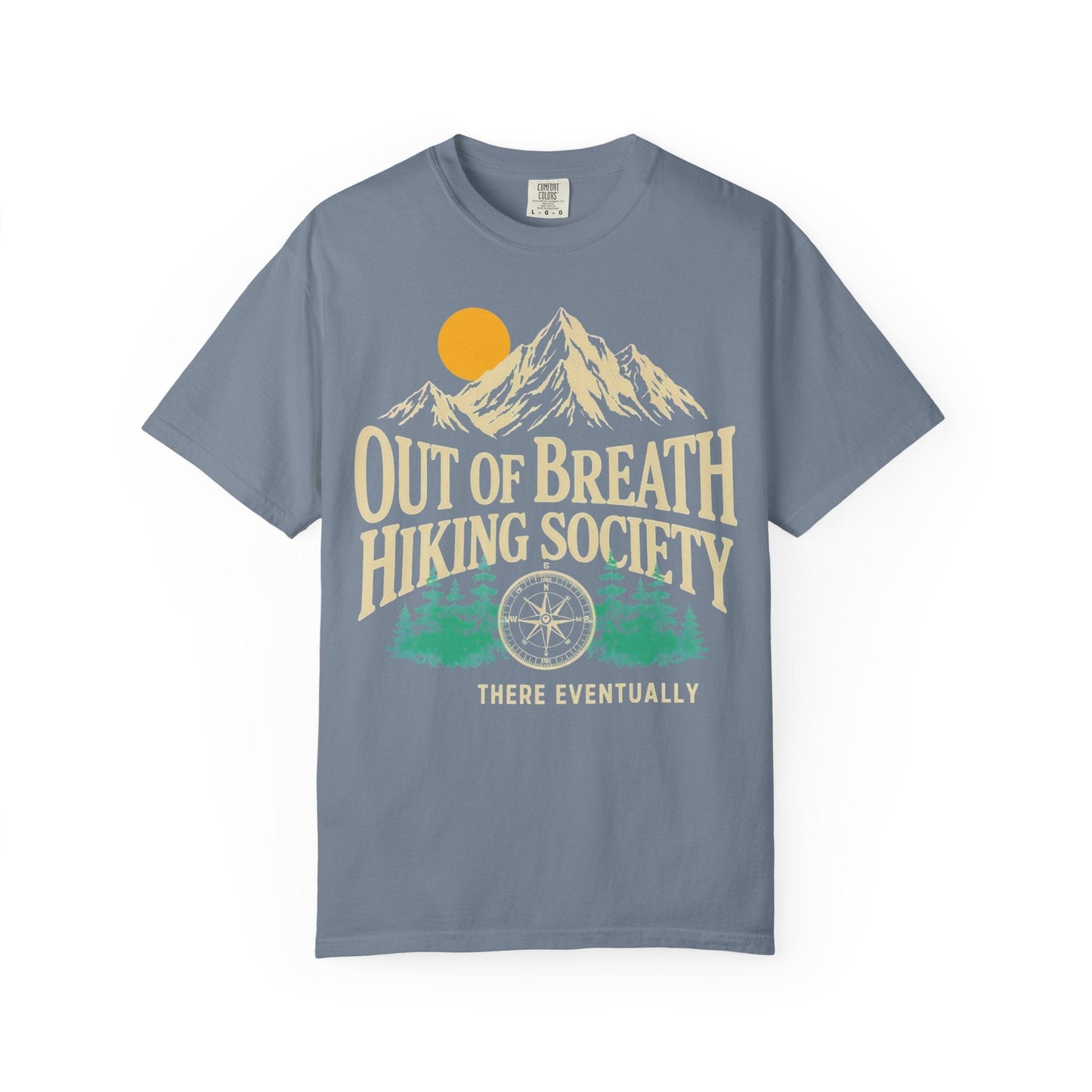 Out of Breath Hiking Society Graphic T-Shirt - S - Sloth & Duck