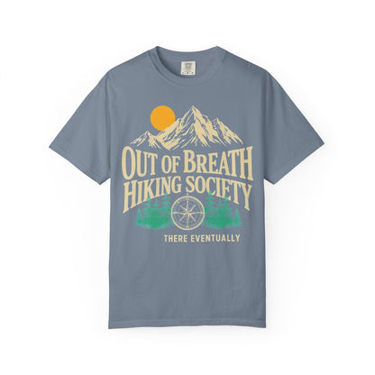 Out of Breath Hiking Society Graphic T-Shirt - S - Sloth & Duck