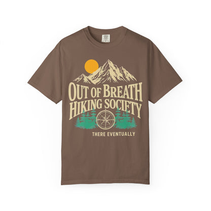 Out of Breath Hiking Society Graphic T-Shirt - S - Sloth & Duck