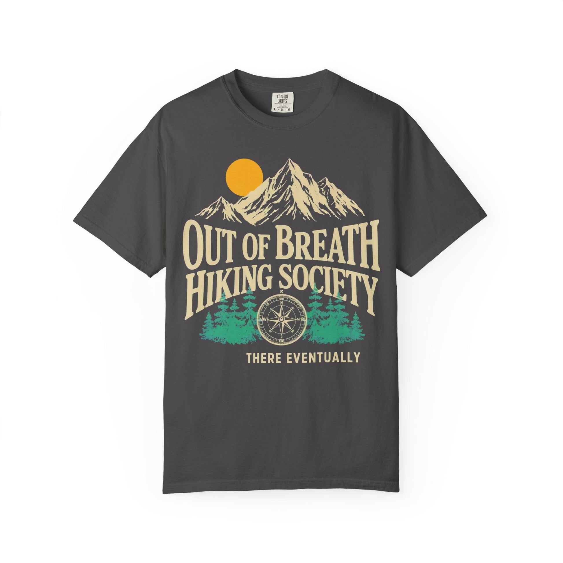 Out of Breath Hiking Society Graphic T-Shirt - S - Sloth & Duck