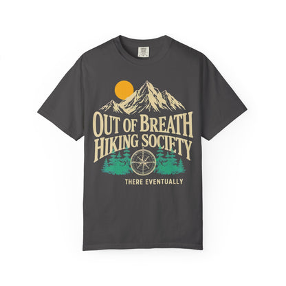 Out of Breath Hiking Society Graphic T-Shirt - S - Sloth & Duck
