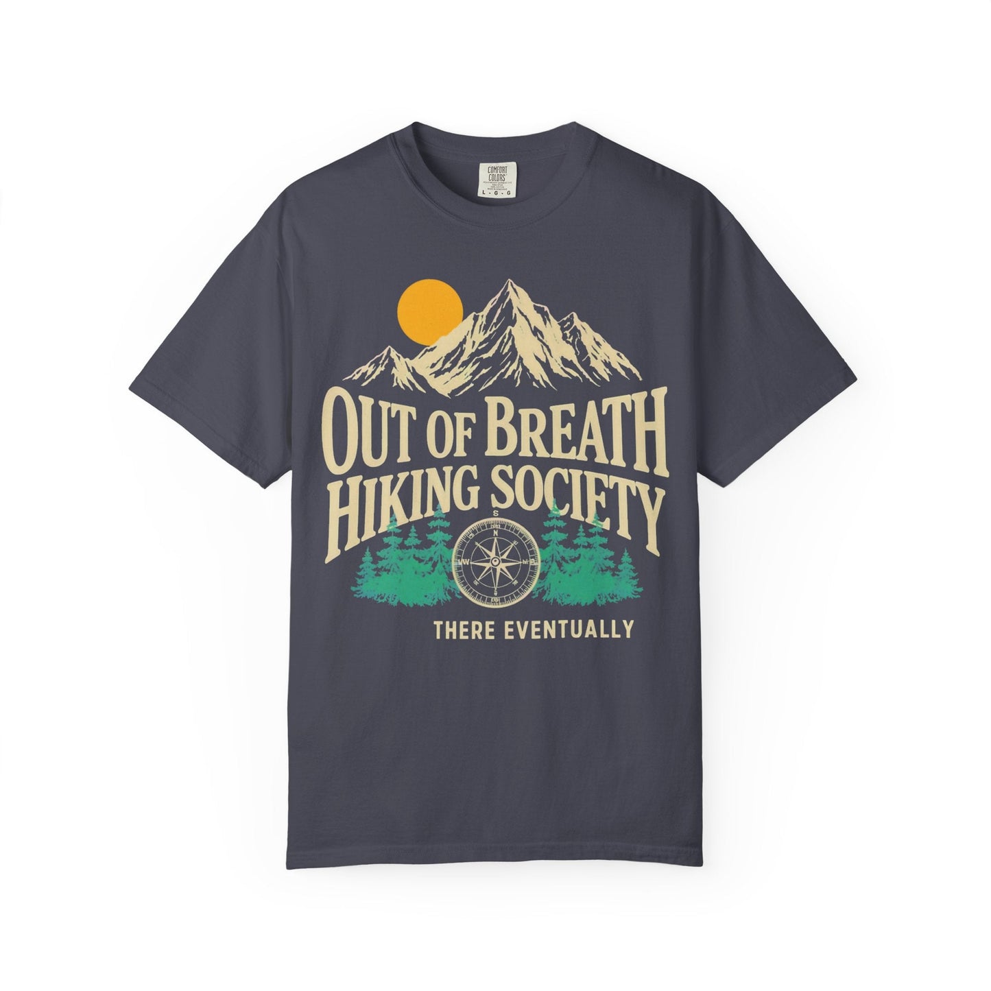 Out of Breath Hiking Society Graphic T-Shirt - S - Sloth & Duck