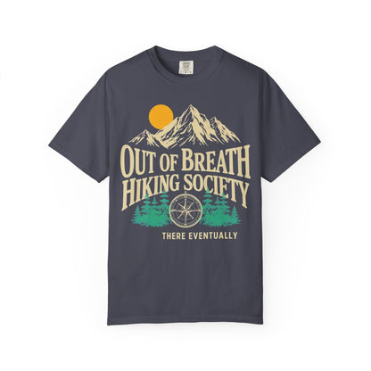 Out of Breath Hiking Society Graphic T-Shirt - S - Sloth & Duck