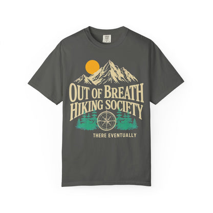 Out of Breath Hiking Society Graphic T-Shirt - S - Sloth & Duck
