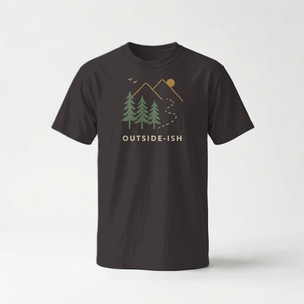 OUTSIDE-ISH Outdoor Adventure T-Shirt -S - Sloth & Duck
