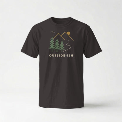 OUTSIDE-ISH Outdoor Adventure T-Shirt -S - Sloth & Duck